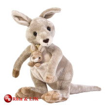 Promo personnalisé adorable bébé jouet en peluche kangourou